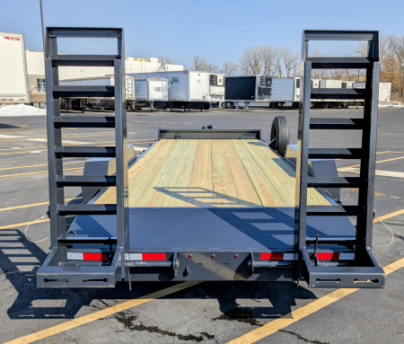 New Hillcrest 14202SE 20' Channel Frame 82" Wide 14K (GVWR) Equipment Trailer