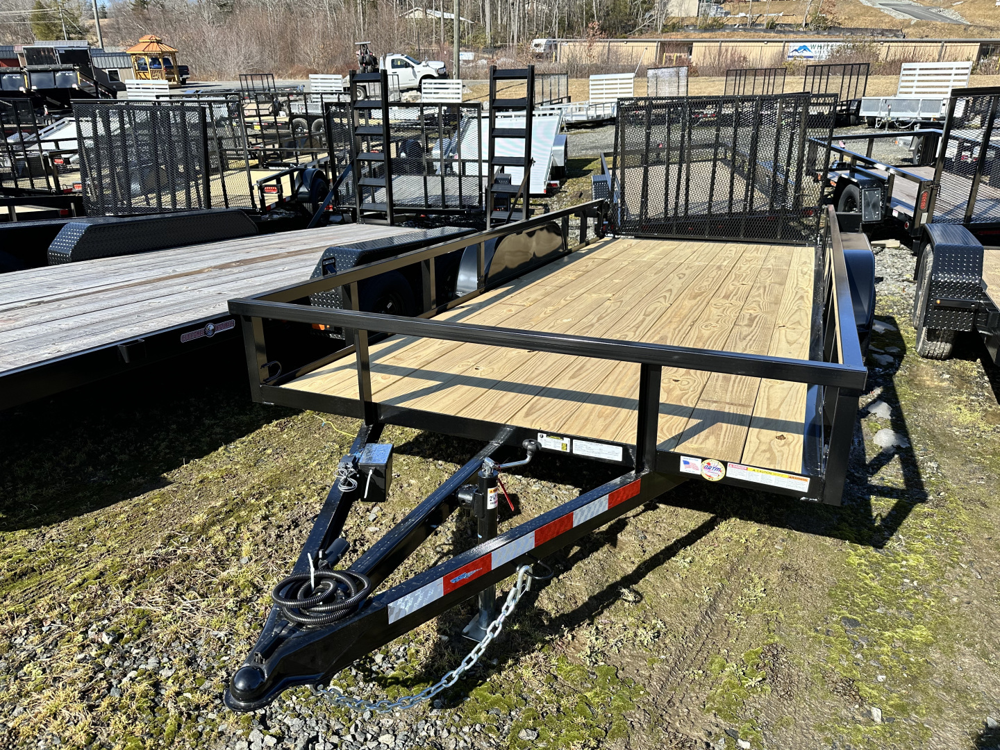 New 2026 Triple Crown Trailers 7X16 TRAILER Utility Trailer