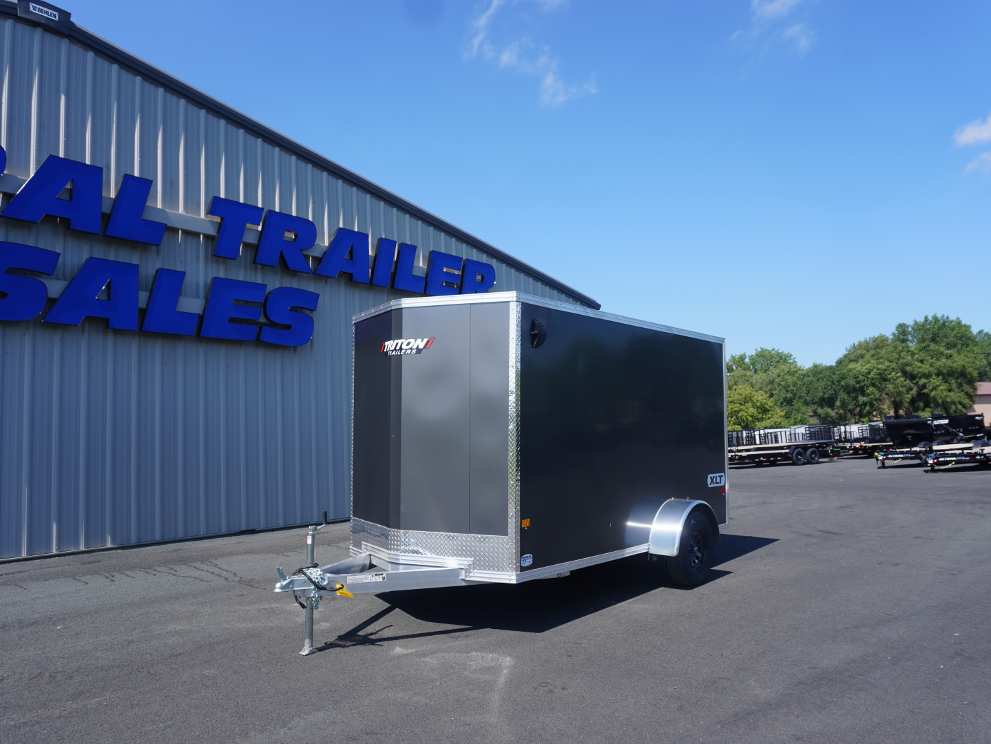 New 2026 Triton Trailers XLT 6x12ft Aluminum Enclosed
