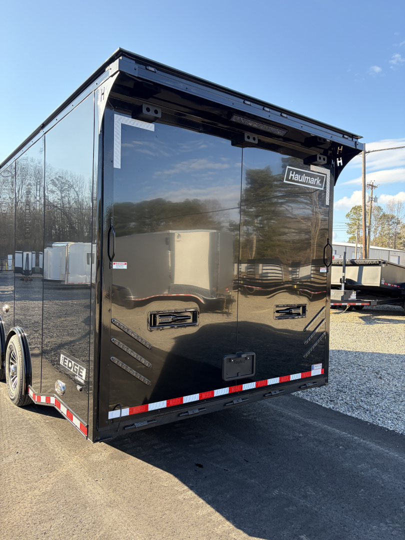 Used 2026 Haulmark EDGE 24 Race Trailer, Sportsman Plus Package, Polycor, Insulated, 12000 GVWR