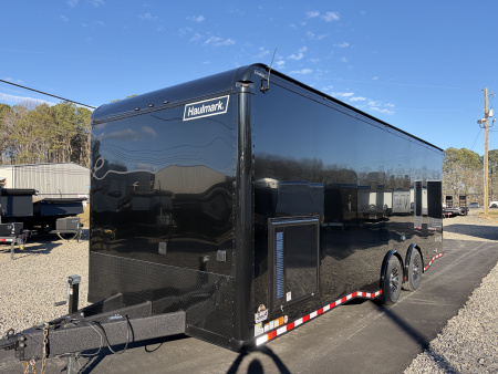 Used 2026 Haulmark EDGE 24 Race Trailer, Sportsman Plus Package, Polycor, Insulated, 12000 GVWR