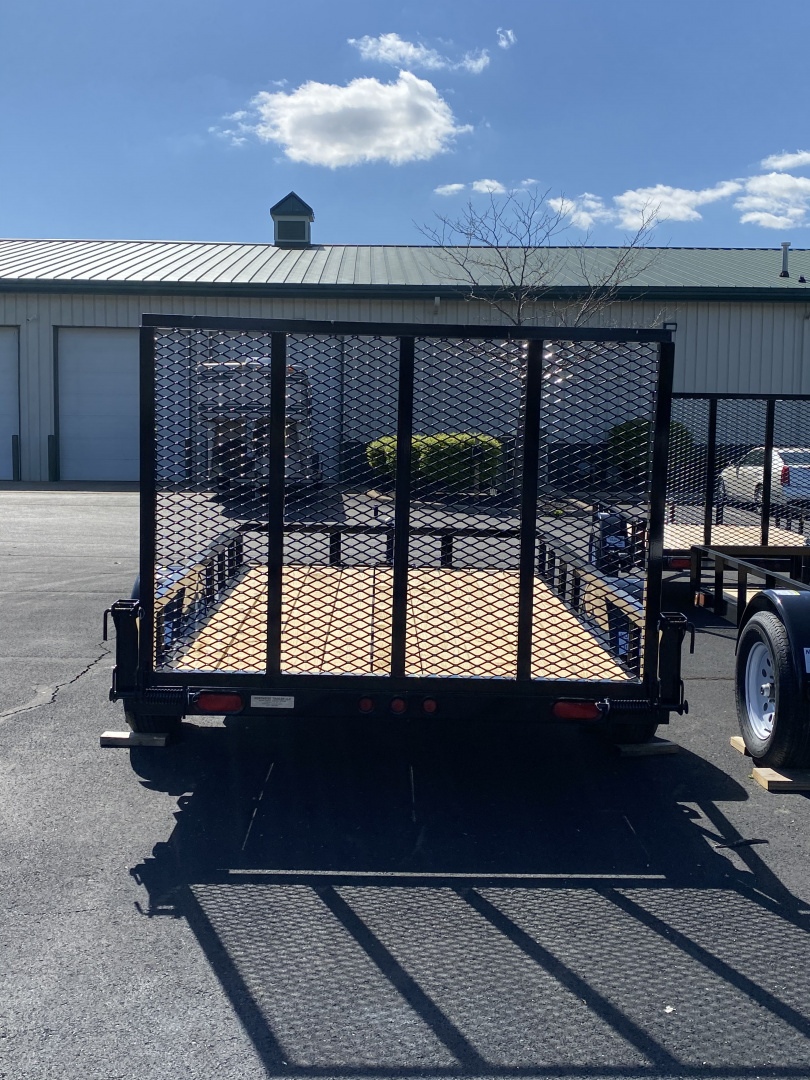 New 2026 Liberty 6' x 12' Single Axle Utility w/ Full Width Mesh Ramp