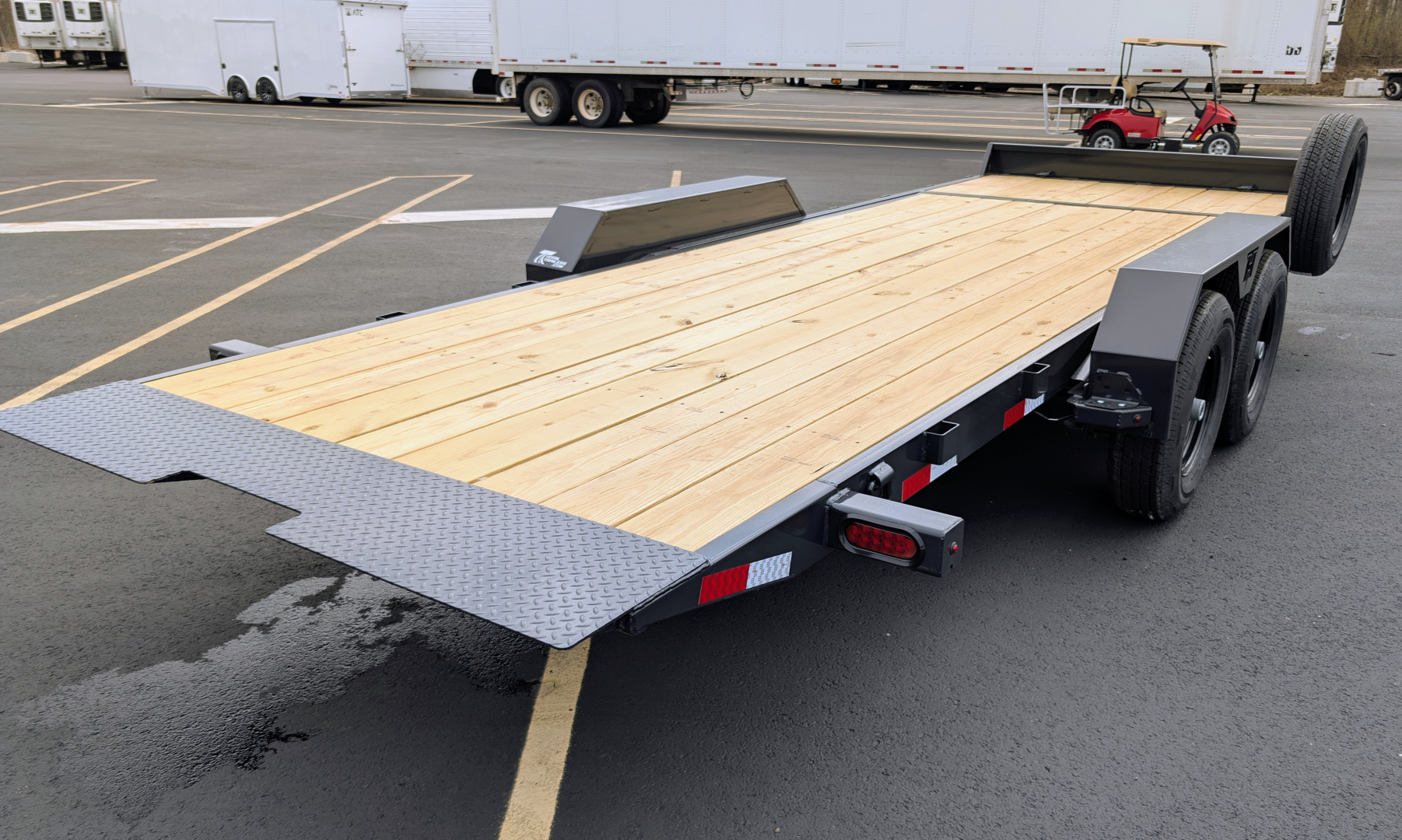 New Hillcrest 14164SPT 20' Partial Tilt 14K (GVWR) Equipment Trailer