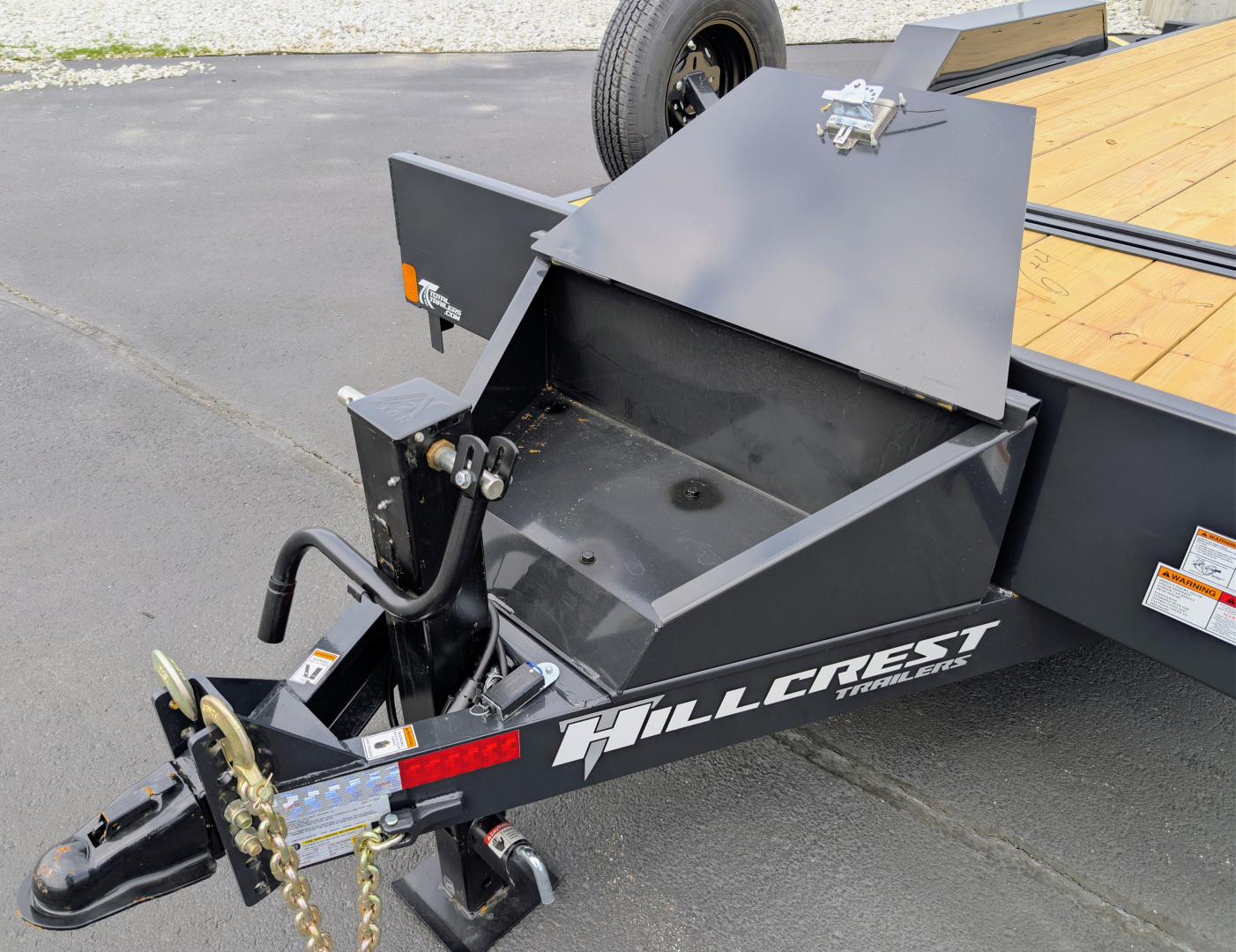 New Hillcrest 14164SPT 20' Partial Tilt 14K (GVWR) Equipment Trailer
