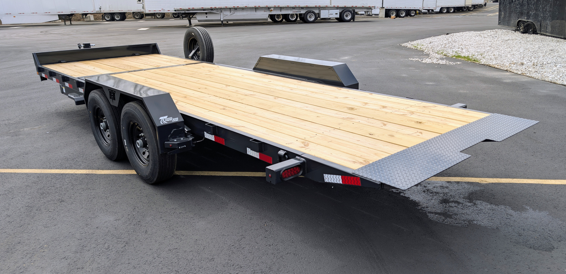 New Hillcrest 16166SPT 22' Partial Tilt 16K (GVWR) Equipment Trailer