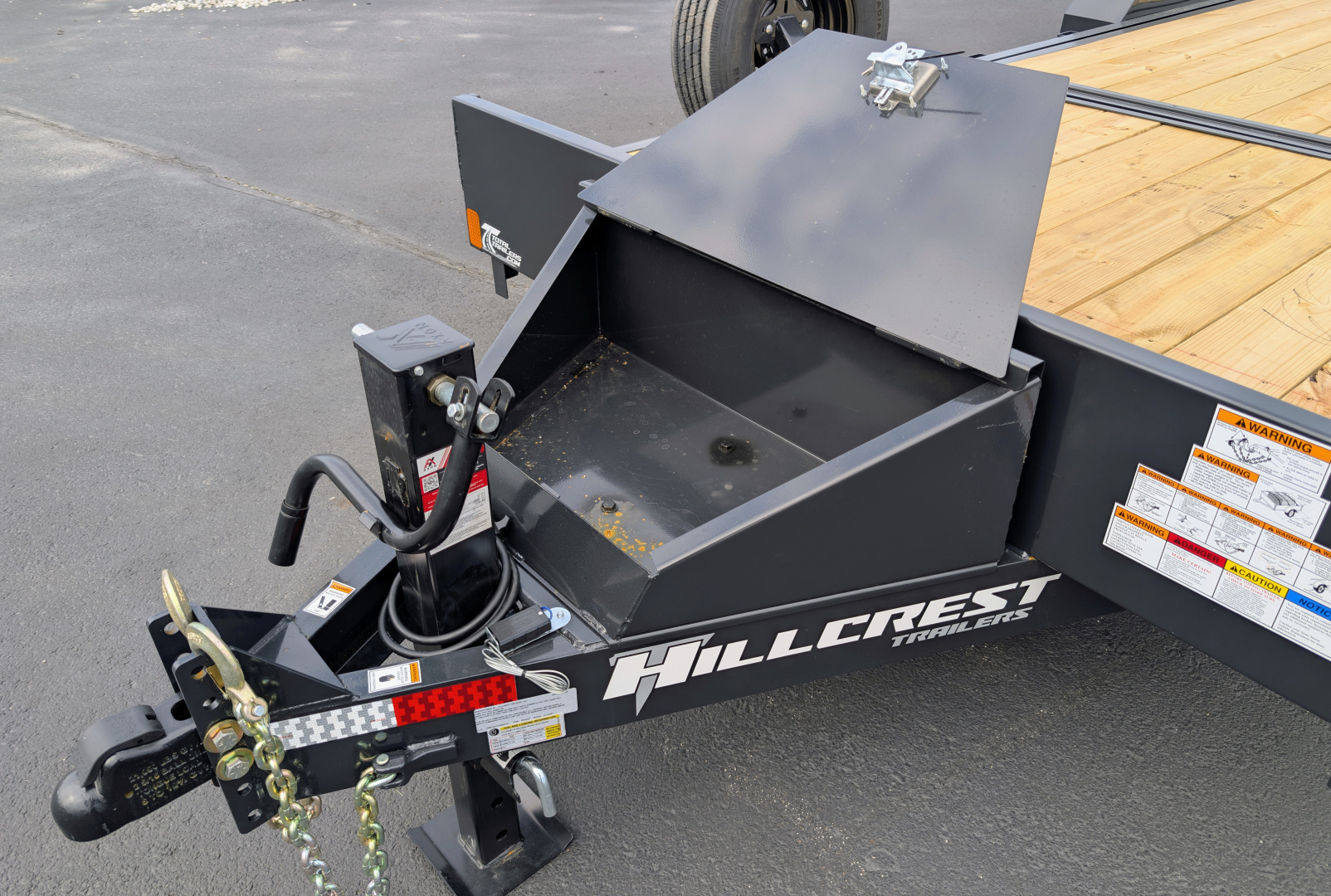 New Hillcrest 16166SPT 22' Partial Tilt 16K (GVWR) Equipment Trailer