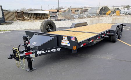 New Hillcrest 16166SPT 22' Partial Tilt 16K (GVWR) Equipment Trailer