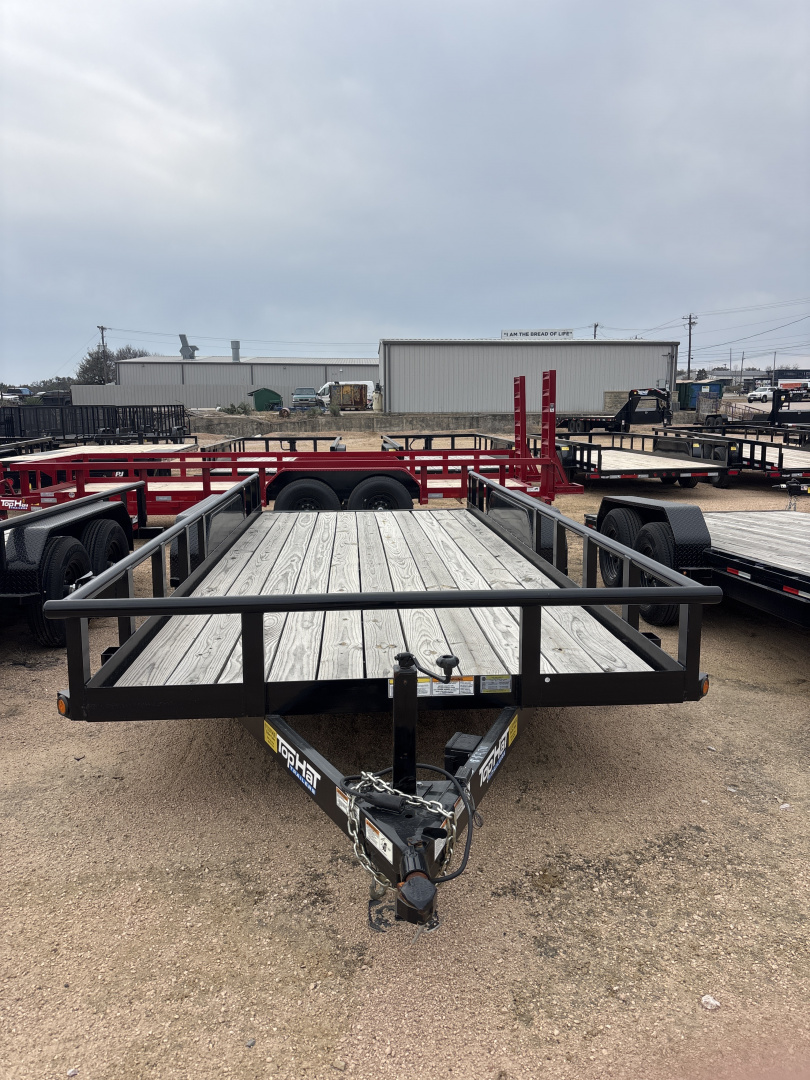 New 2025 Top Hat HP18X83-9.9E-Q Utility Trailer