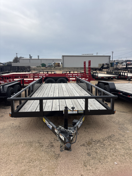 New 2025 Top Hat HP18X83-9.9E-Q Utility Trailer