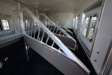 Used 2014 Bison Trailers 4Horse LQ Horse Trailer