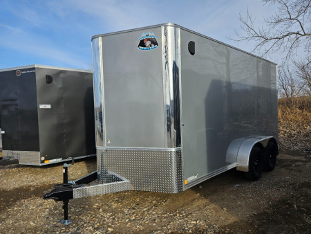 New 2026 Big Horn Trailer 7x14 Contractor