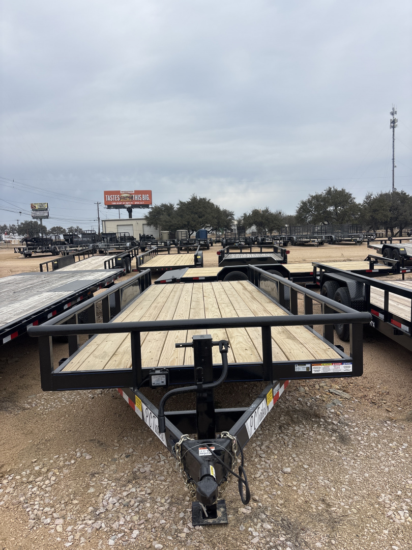 New 2026 P&C Trailers 83X18 HD PIPETOP Utility Trailer
