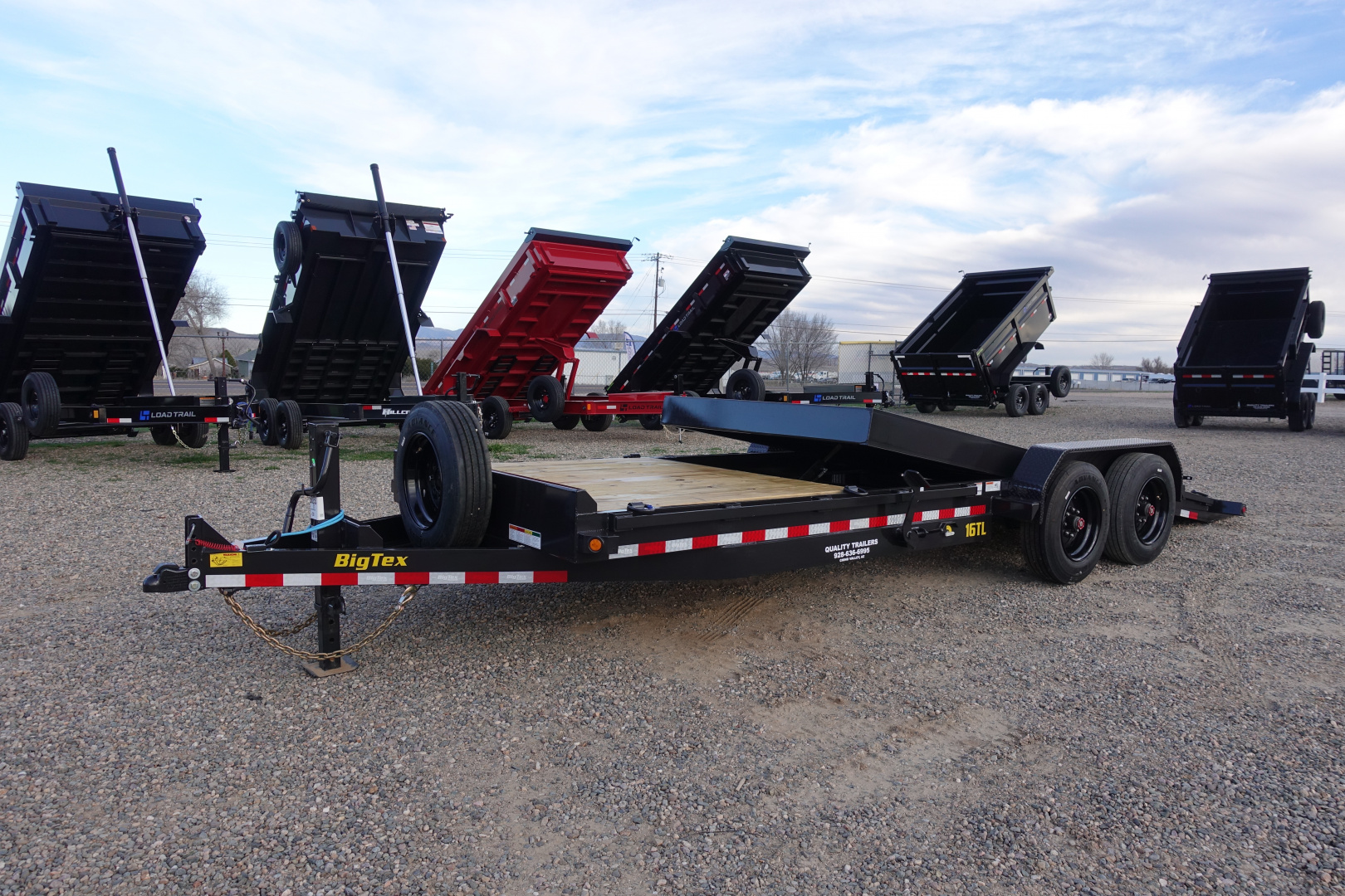 New 2026 Big Tex Trailers 16TL-22 83"x22' Equipment Trailer