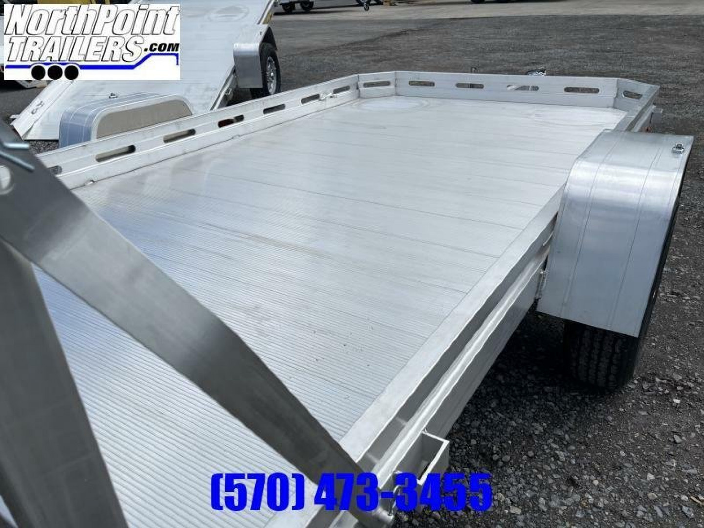 New 2027 ALUMA 77" x 12 Utility Trailer