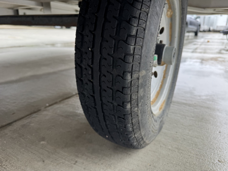 Used 2018 Alumna 2 place TILT Snowmobile Trailer