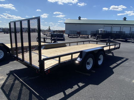 New 2026 Liberty 83" x 18' (16' + 2') TA Utility w/ Full Width Mesh Ramp
