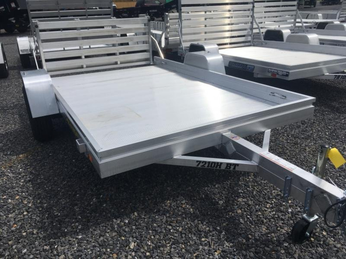 New 2027 ALUMA 72" x 10' Tailgate Utility Trailer