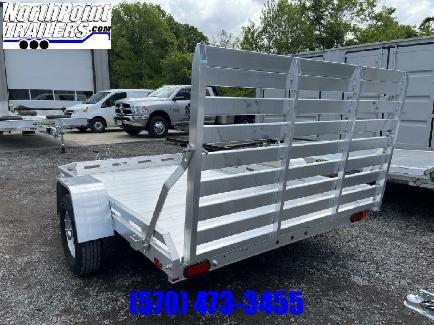 New 2027 Aluma 77"x10' - Tailgate