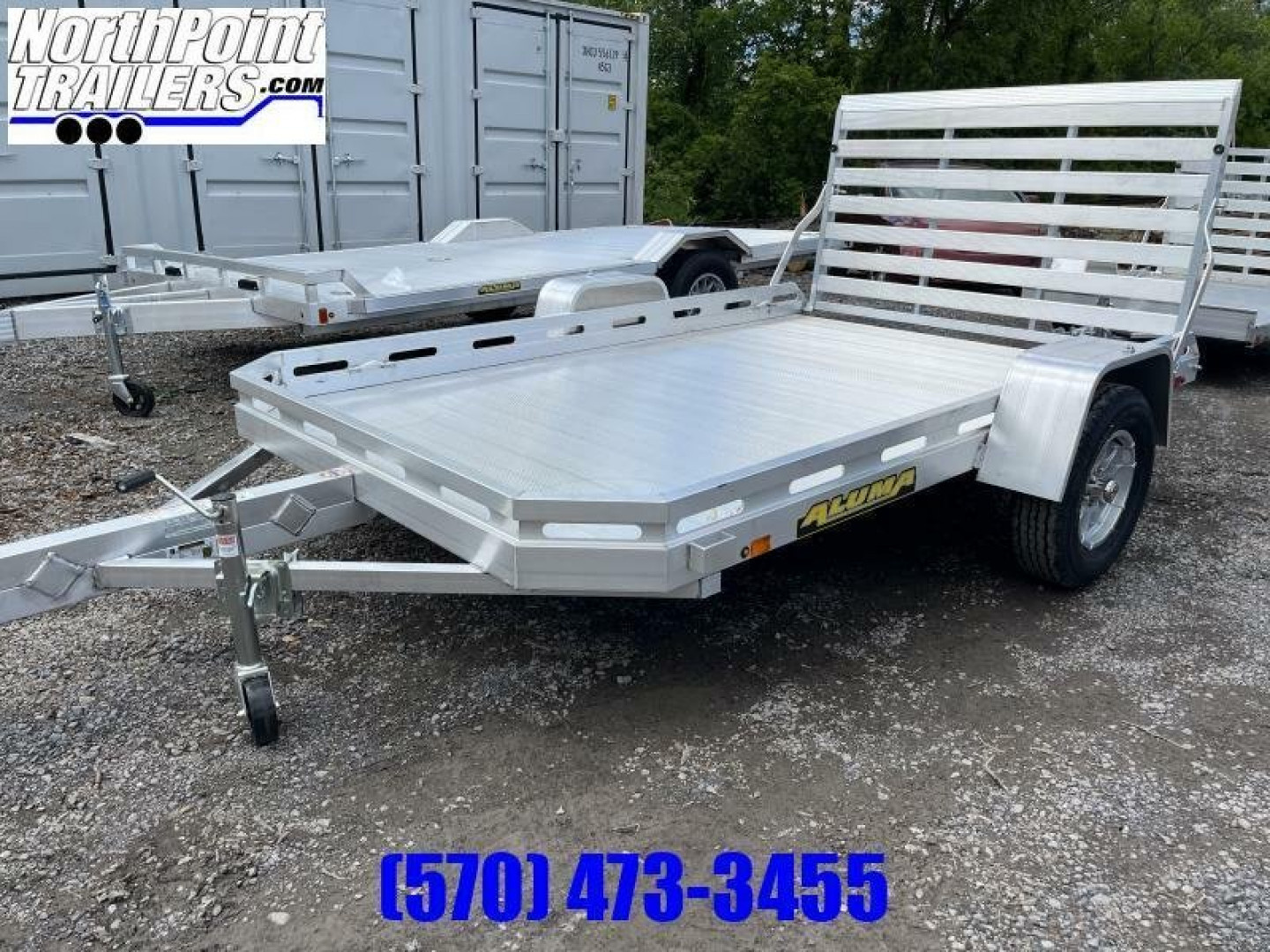 New 2027 Aluma 77"x10' - Tailgate
