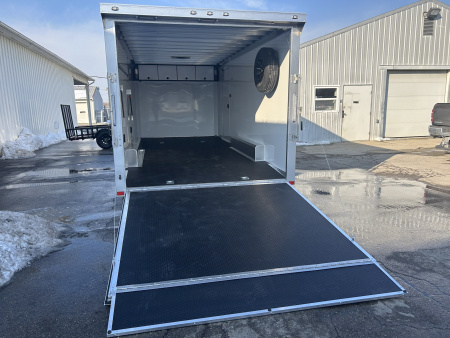 New 2026 ATC 20 FT ROM 400 ALUMINUM ENCLOSED CAR HAULER WITH ESCAPE DOOR