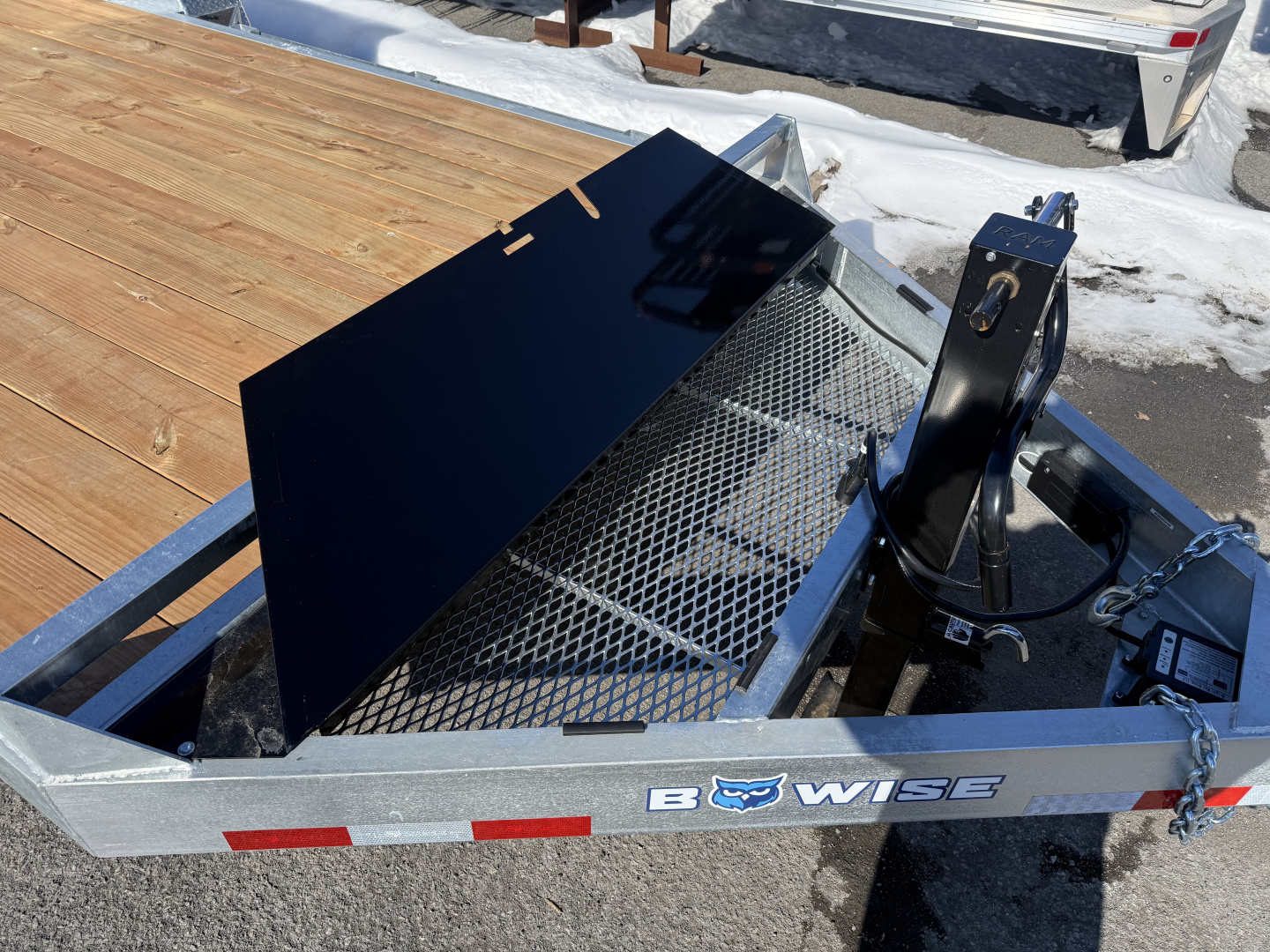 New 2026 BWISE 18' - 14K EQUIPMENT TRAILER - GALVANIZED FINISH
