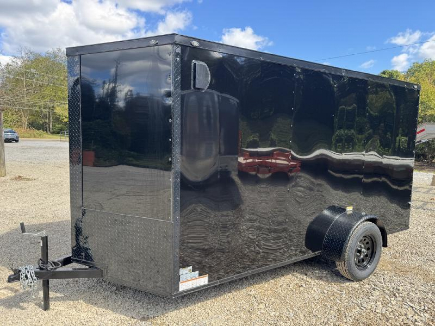 New 2026 Golden Cargo 6X12 SA BLACKOUT Cargo / Enclosed Trailer