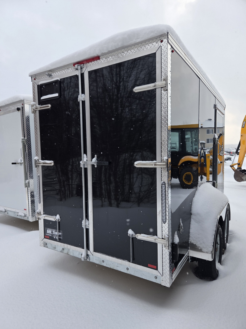 New 2026 ML Trailers 6'X12' TA-3500 Galvanized Cargo Trailer