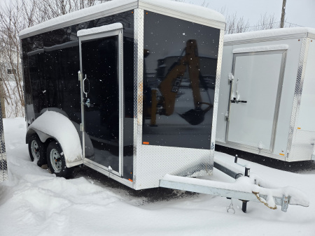 New 2026 ML Trailers 6'X12' TA-3500 Galvanized Cargo Trailer