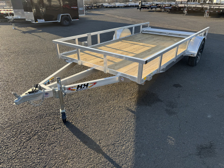 New 2026 H&H Trailers H&H Aluminum Open Utility Trailer