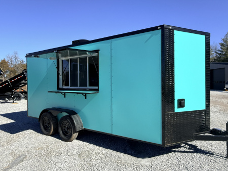 New 2026 Coast 2 Coast 7X16 TA CONCESSION TRAILER Concession