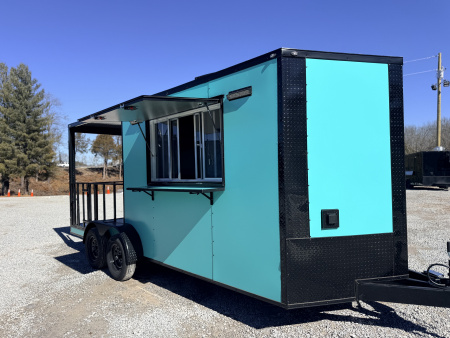 New 2026 Coast 2 Coast 7X18 TA BBQ CONCESSION  Vending / Concession Trailer