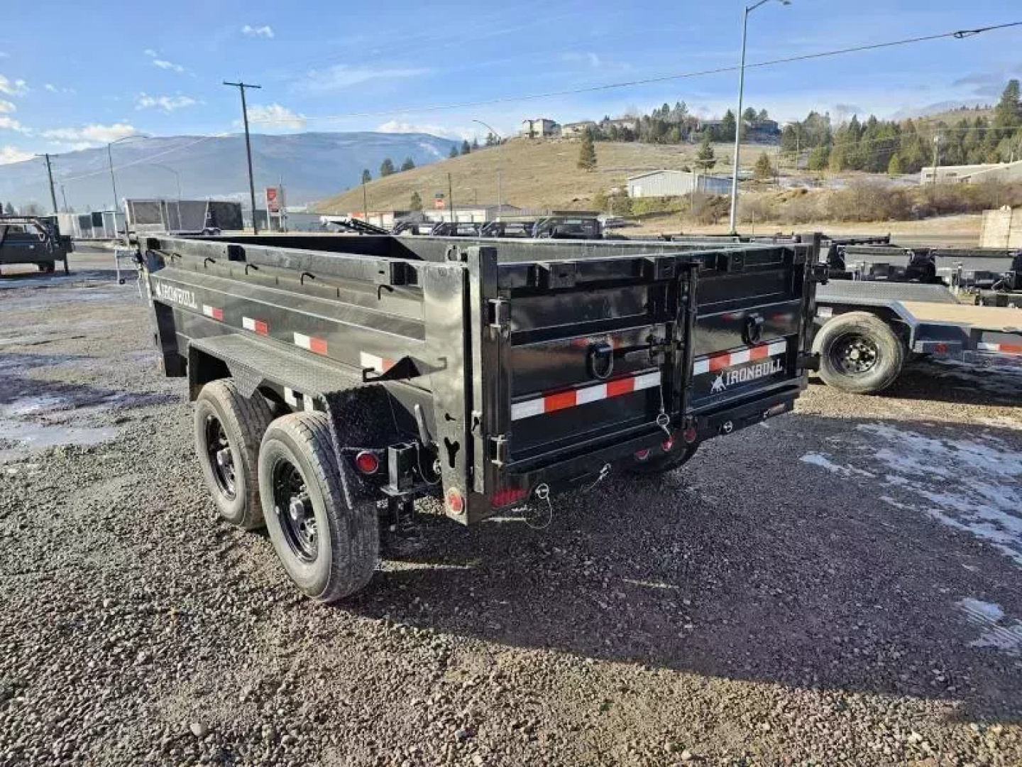 New 2026 Iron Bull 6'x12' 15k Dump Trailer