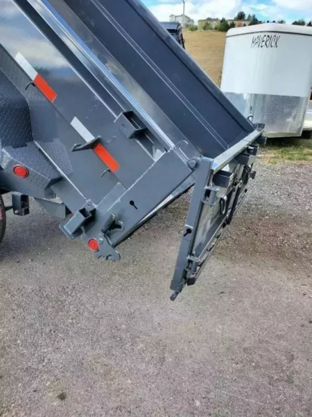 New 2026 Iron Bull 7x14 15k Low-Pro Dump Trailer