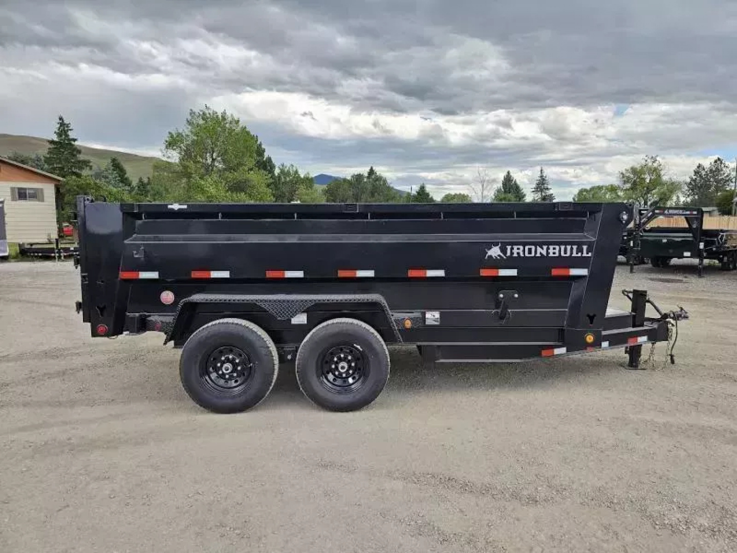 New 2026 Iron Bull 7x14 15k Dump Trailer w/ 36" Sides