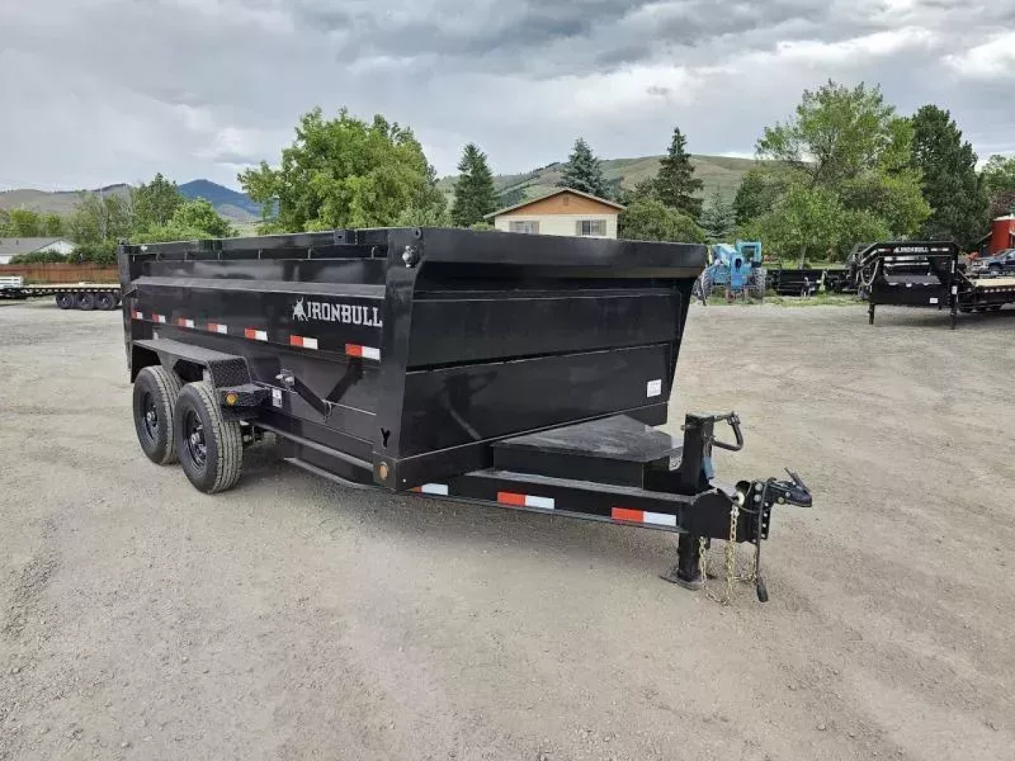 New 2026 Iron Bull 7x14 15k Dump Trailer w/ 36" Sides