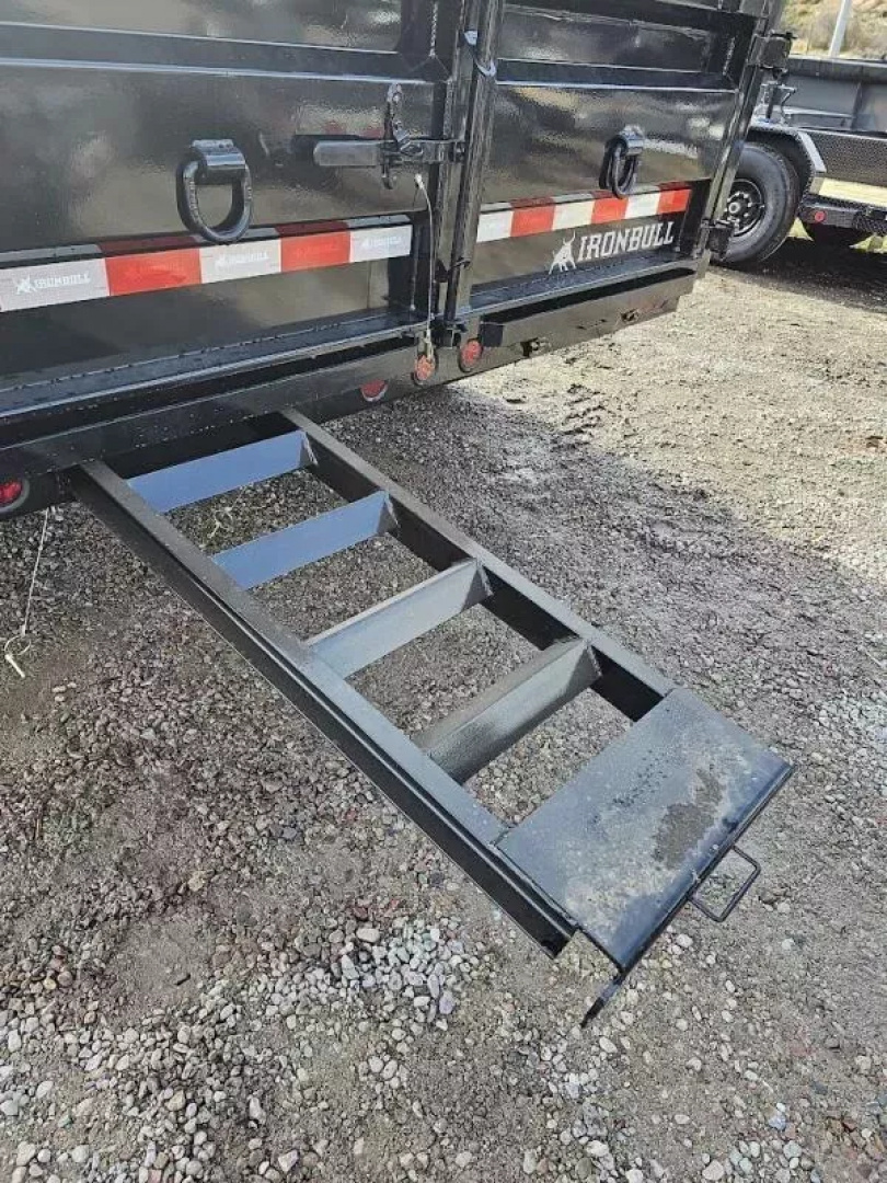 New 2026 Iron Bull 7x14 15k Dump Trailer w/ 36" Sides