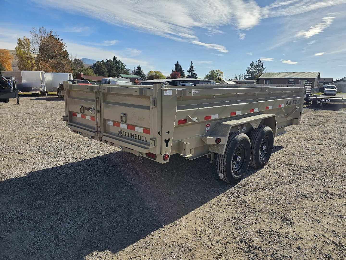 New 2026 Iron Bull 7x16 15k Dump Trailer