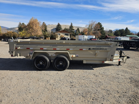 New 2026 Iron Bull 7x16 15k Dump Trailer