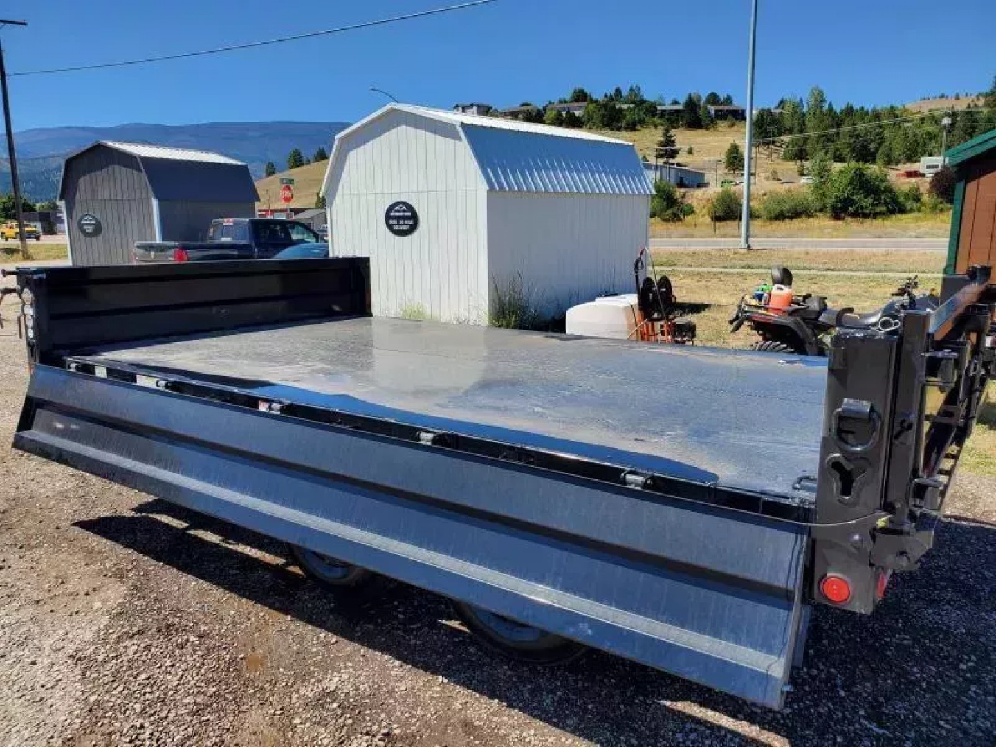 New 2026 Iron Bull 8x14 15k Deckover Dump Trailer