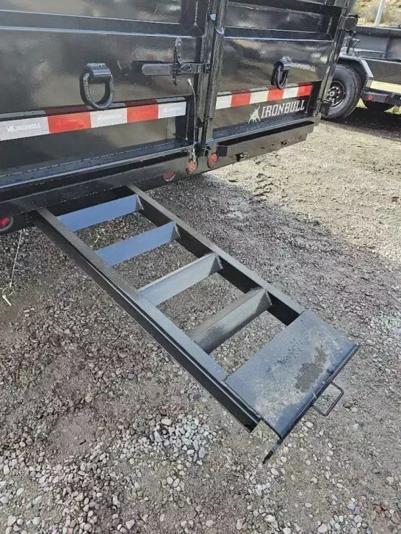 New 2026 Iron Bull 7x14 15k Dump Trailer w/48" Sides