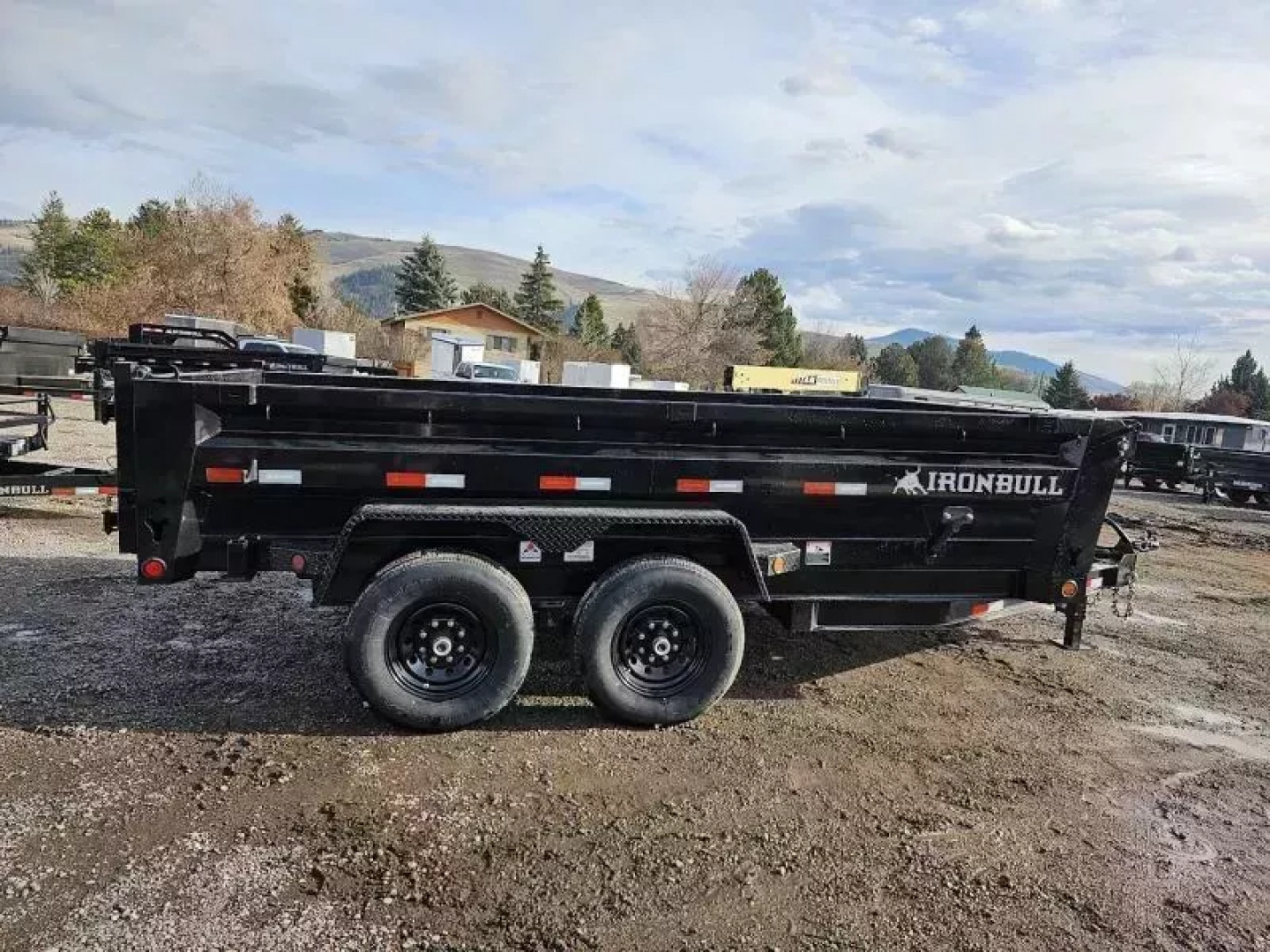 New 2026 Iron Bull 7x14 15k Dump Trailer