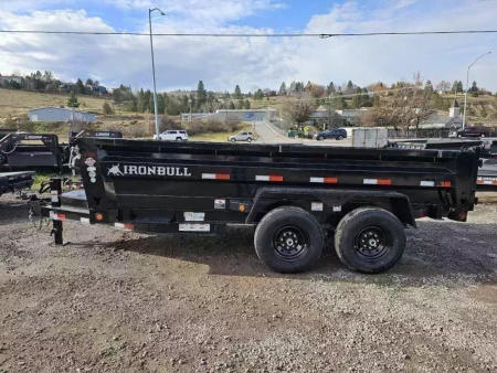 New 2026 Iron Bull 7x14 15k Dump Trailer