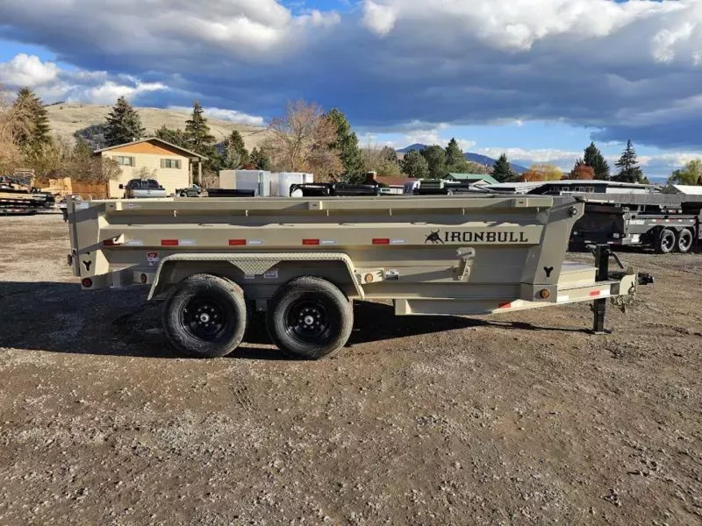 New 2026 Iron Bull 7x14 15k Dump Trailer