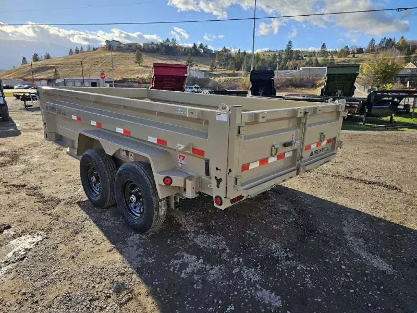 New 2026 Iron Bull 7x14 15k Dump Trailer