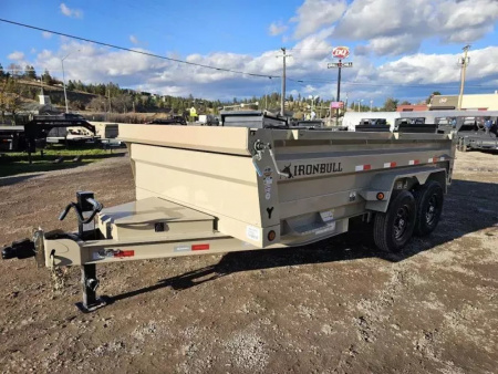 New 2026 Iron Bull 7x14 15k Dump Trailer