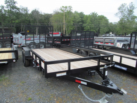 New Sure-Trac 7 x 20 Tube Top 10K Utility Trailer