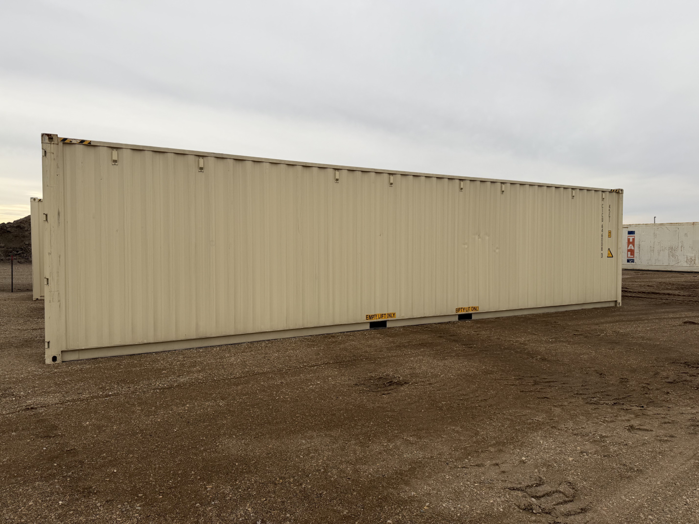 New Container 40' One trip tan Storage / Shipping Container for sale in ...