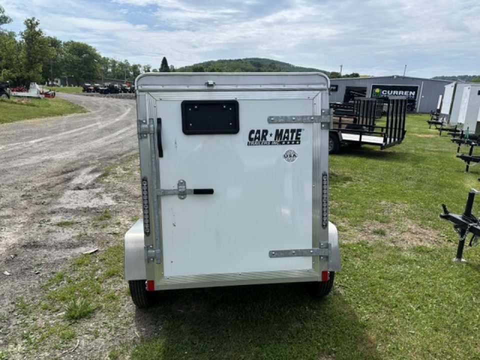 New 2026 Car Mate Trailers CM406CC CUSTOM CARGO Cargo / Enclosed Trailer * 4X6 2K * BARN DOOR *