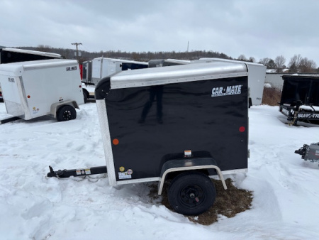 New 2026 Car Mate Trailers CM406CC CUSTOM CARGO Cargo / Enclosed Trailer * 4X6 2K * Barn Door *