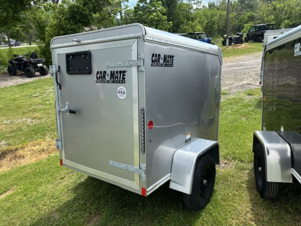 New 2026 Car Mate Trailers CM406CC CUSTOM CARGO Cargo / Enclosed Trailer * 4X6 2K * BARN DOOR *